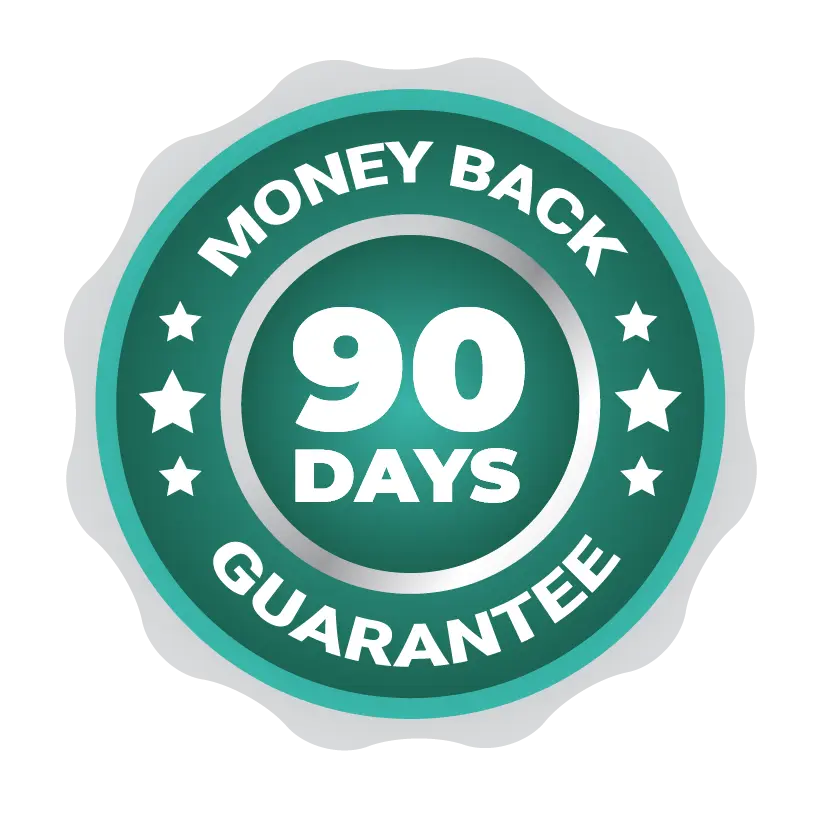 90 Day Satisfaction Guarantee for QuietNerves Supplement